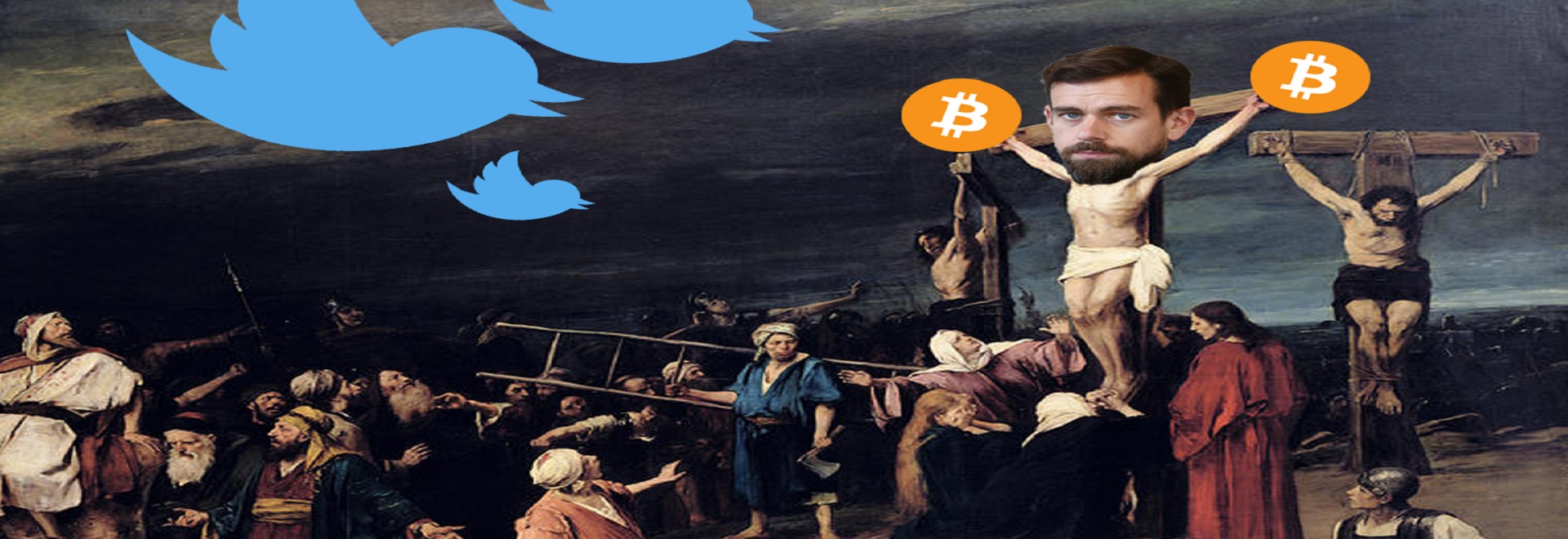 twitter dorsey bitcoin blockchain cryptocurrency - خلاصه اخبار جمعه مورخ 97/12/17