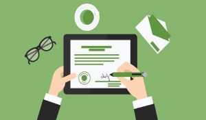 What Are Electronic Signatures and Contracts 300x175 - زنجیره تأمین بر بستر بلاکچین